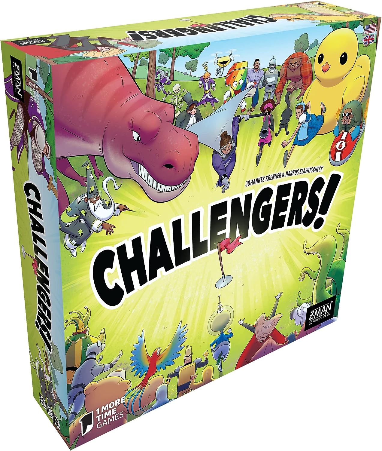 Challengers - WiredVillage Games - Z - Man Games